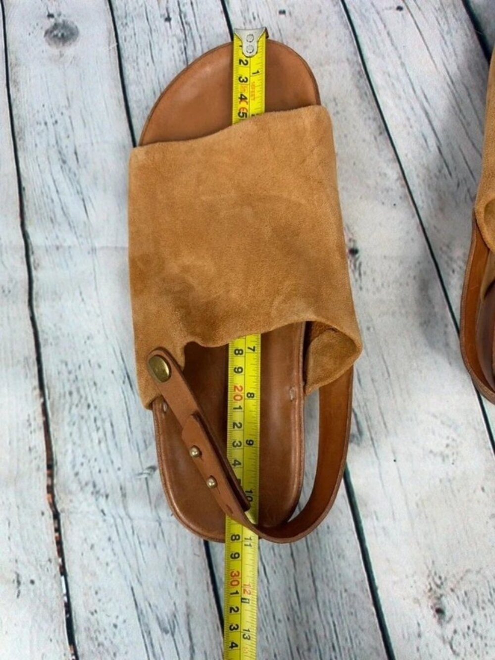 Feit One Strap Sandal size large size EU 40 women US 10 - Picture 7 of 9
